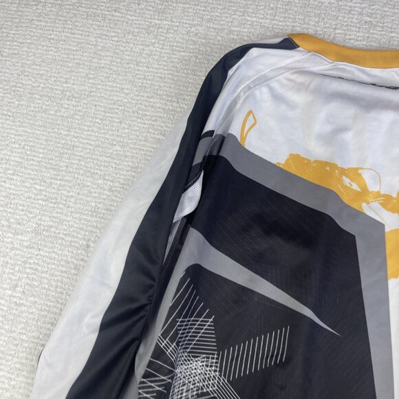 Ski-Doo BRP Jersey padded elbow Women Sz M Yellow/Black Racing Team X Snowmobile - Picture 13 of 16